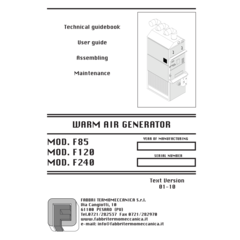 Operation & Installation  Manual F85 F120 F240