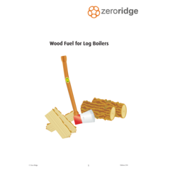 Wood fuel for Biomass log boilers